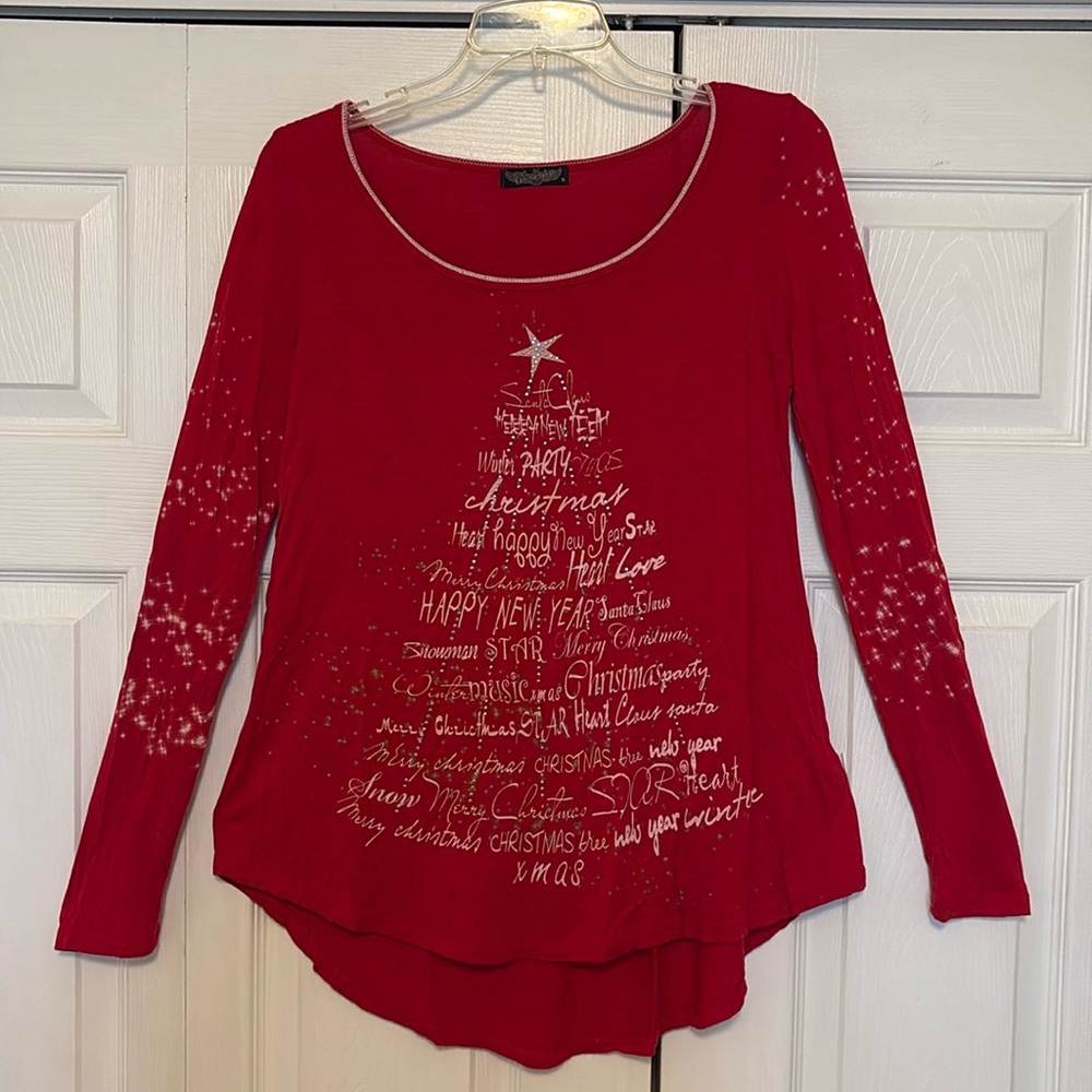 Womens long sleeve flowy tunic